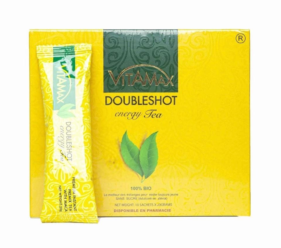 Vitamax doubleshot Energy tea